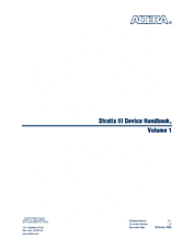 DataSheet EP3SL70F484C pdf